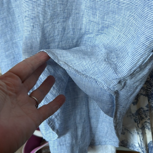 LinenMe Paula European Linen Shirt-Dress Size XL/US14 - Picture 14 of 14